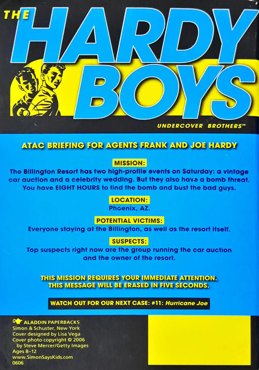 Hardy Boys: Undercover Brothers #10 - Blown Away (P)