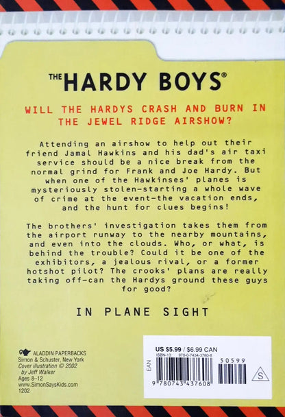 The Hardy Boys #176 : In Plane Sight (P)