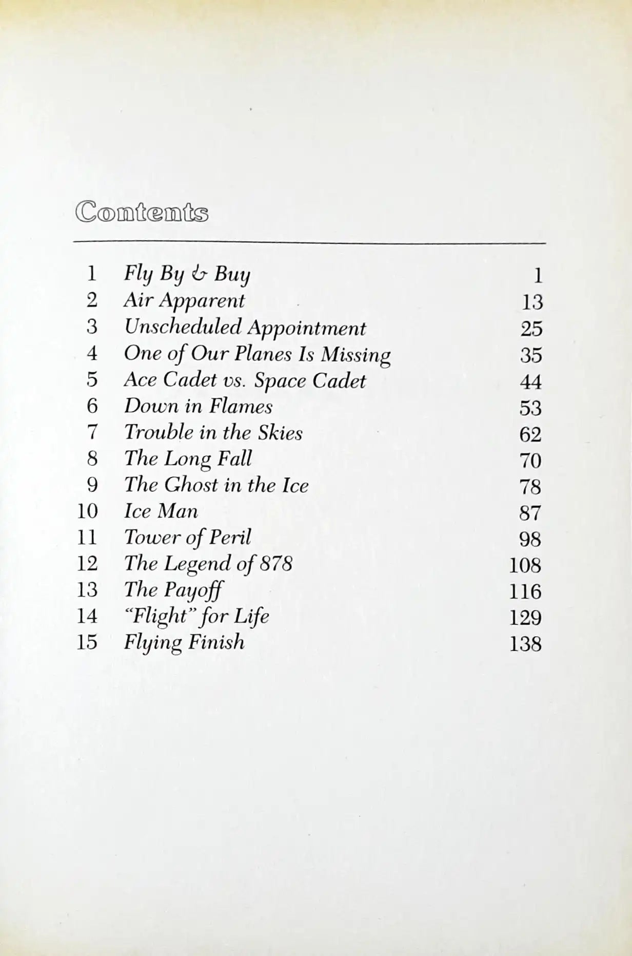 The Hardy Boys #176 : In Plane Sight (P)