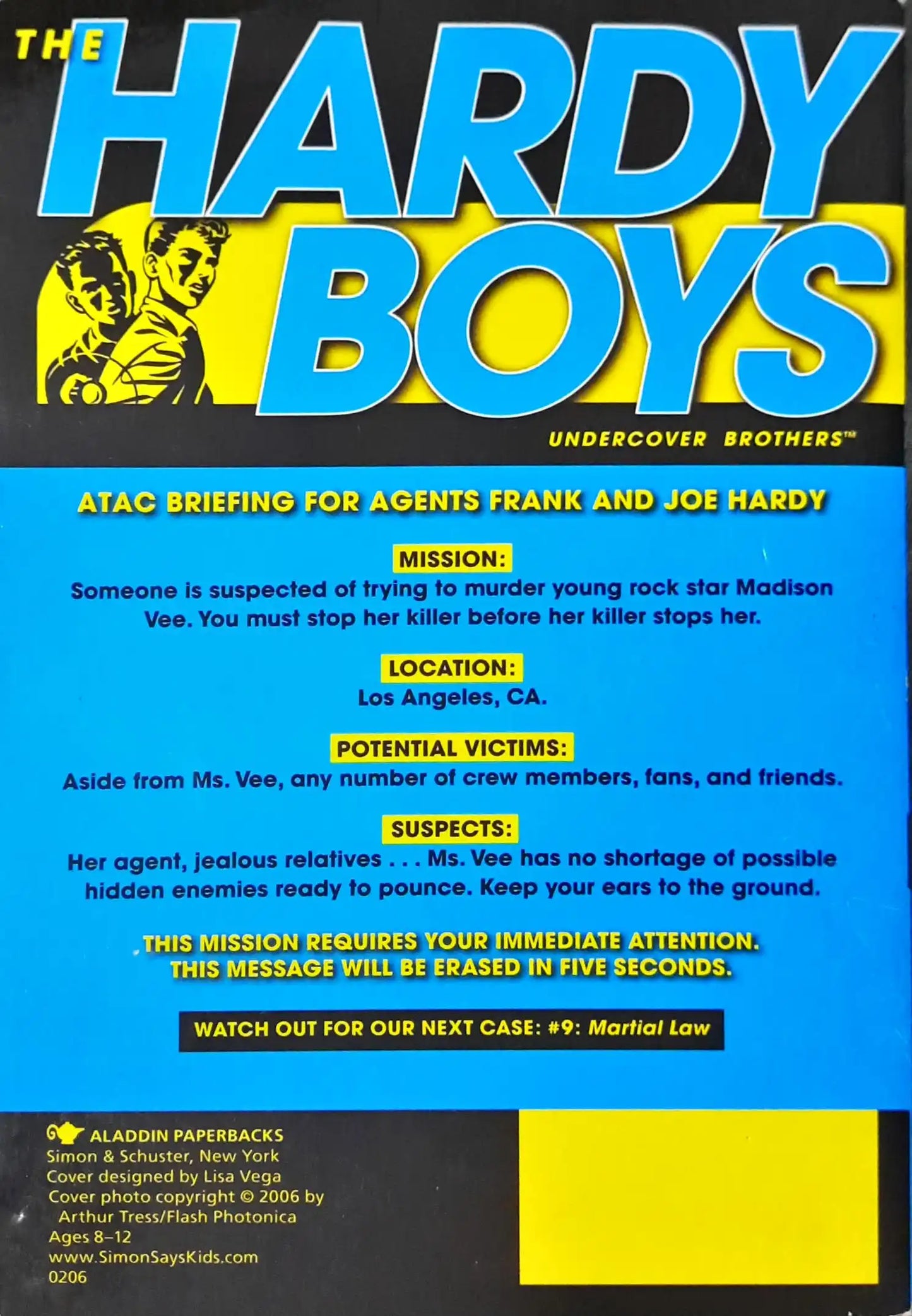 The Hardy Boys #8: Top Ten Ways To Die (P)