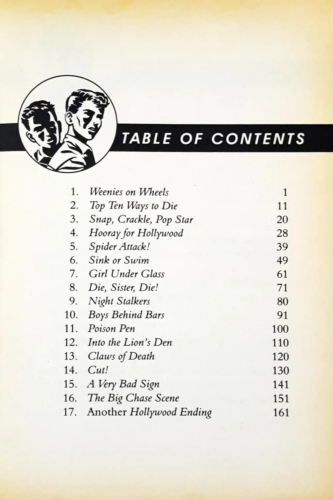 The Hardy Boys #8: Top Ten Ways To Die (P)