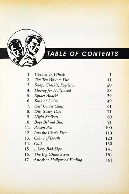 The Hardy Boys #8: Top Ten Ways To Die (P)