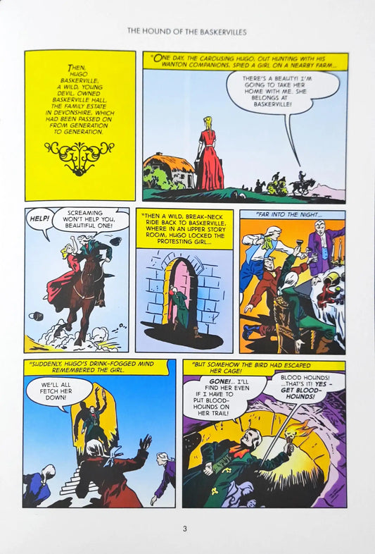 The Hound of the Baskervilles : Classics Illustrated No. 30