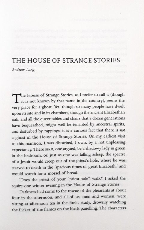 The House of Strange Stories