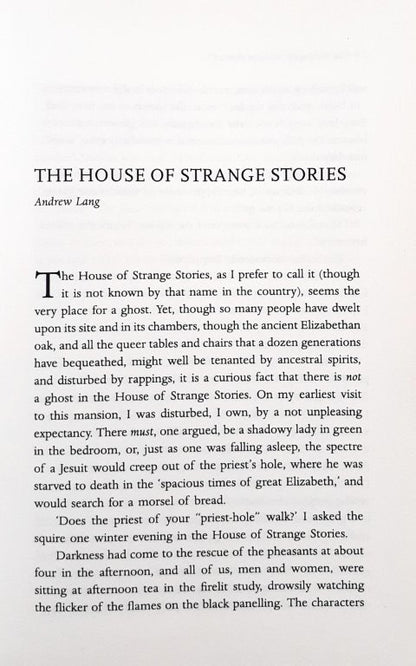 The House of Strange Stories