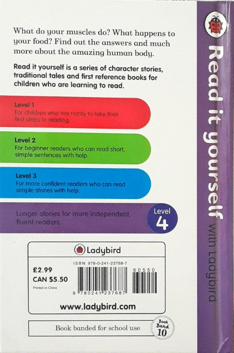 Read It Yourself With Ladybird Level 4 The Human Body