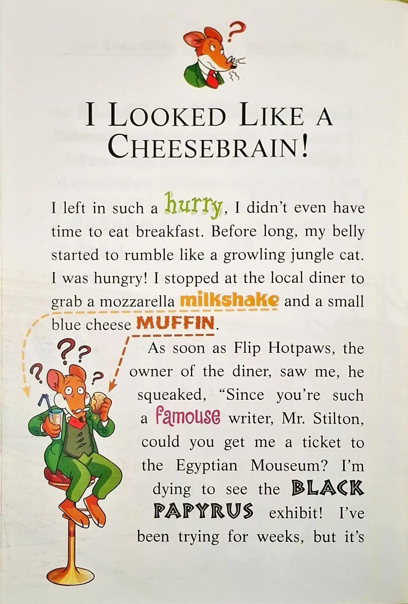 Geronimo Stilton : The Hunt for the Secret Papyrus (P)