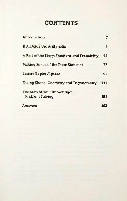 The I Used to Know That Maths Activity Book