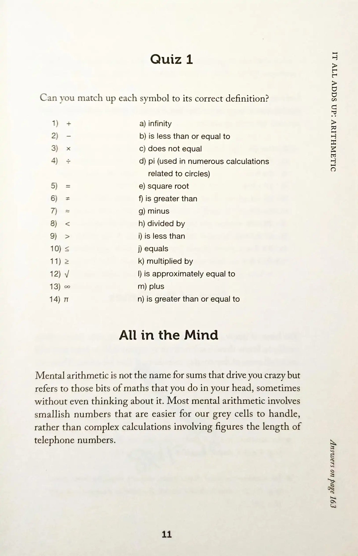 The I Used to Know That Maths Activity Book