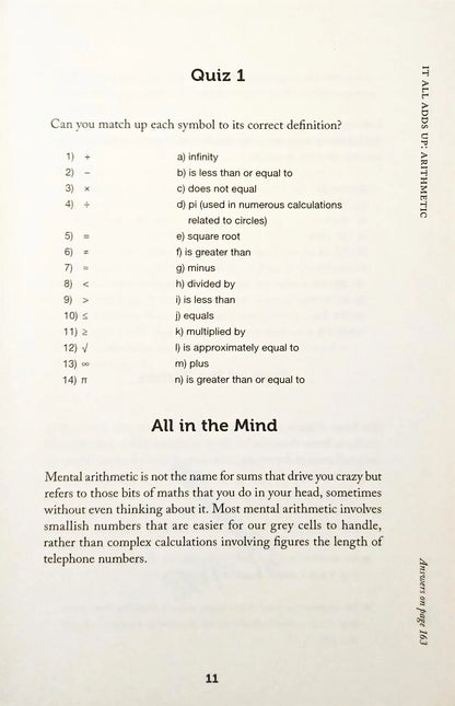 The I Used to Know That Maths Activity Book