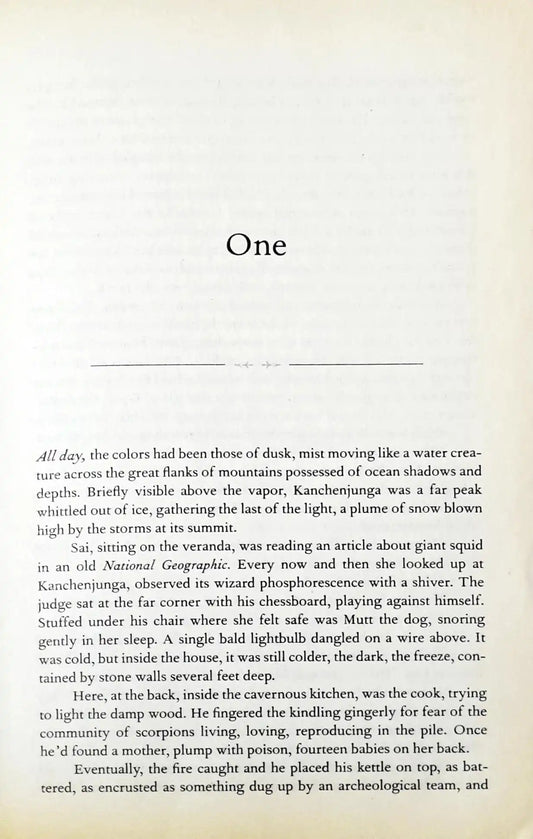 The Inheritance Of Loss (P)