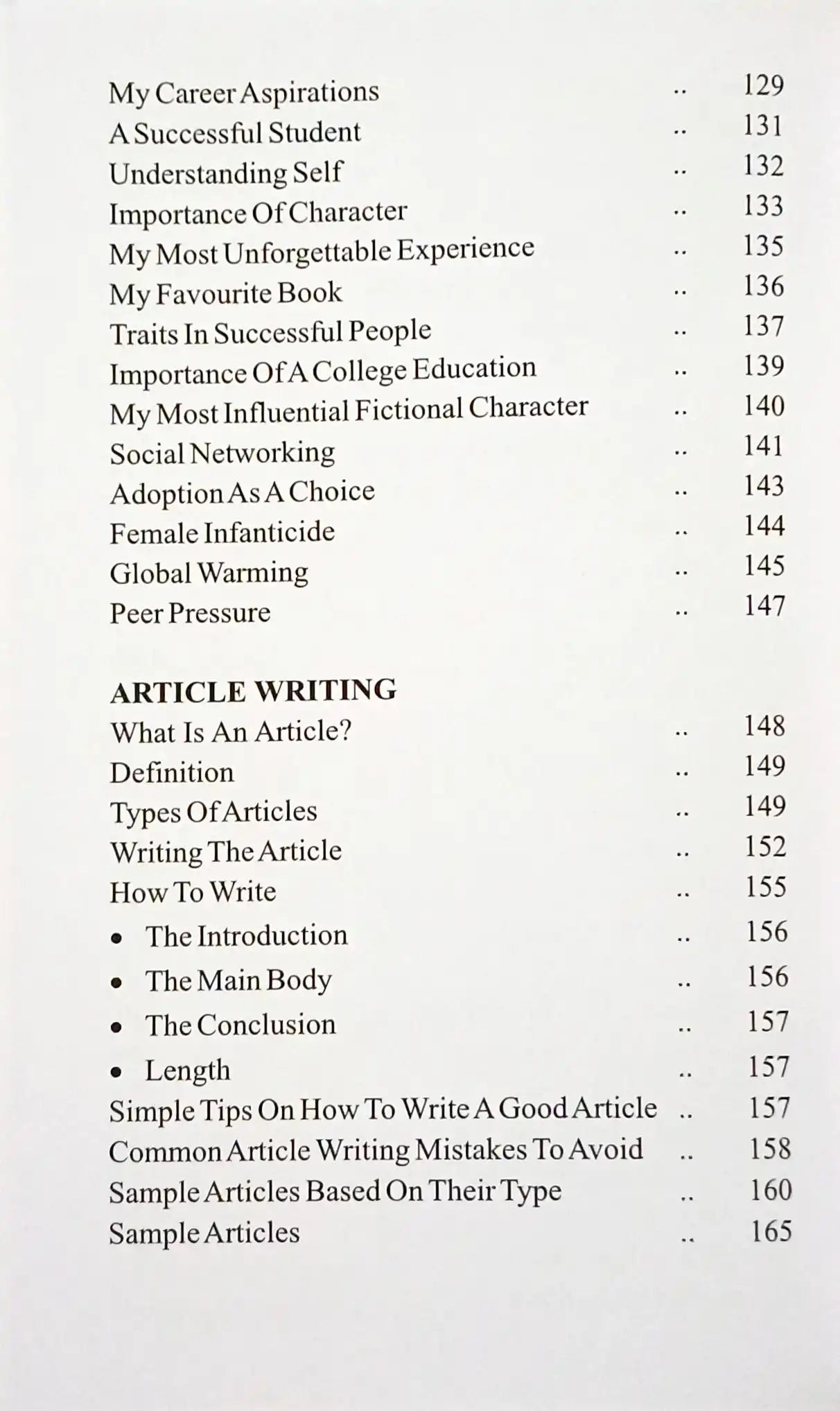 The Intelligent Book of Essays | Secondary Level