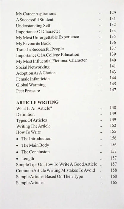The Intelligent Book of Essays | Secondary Level