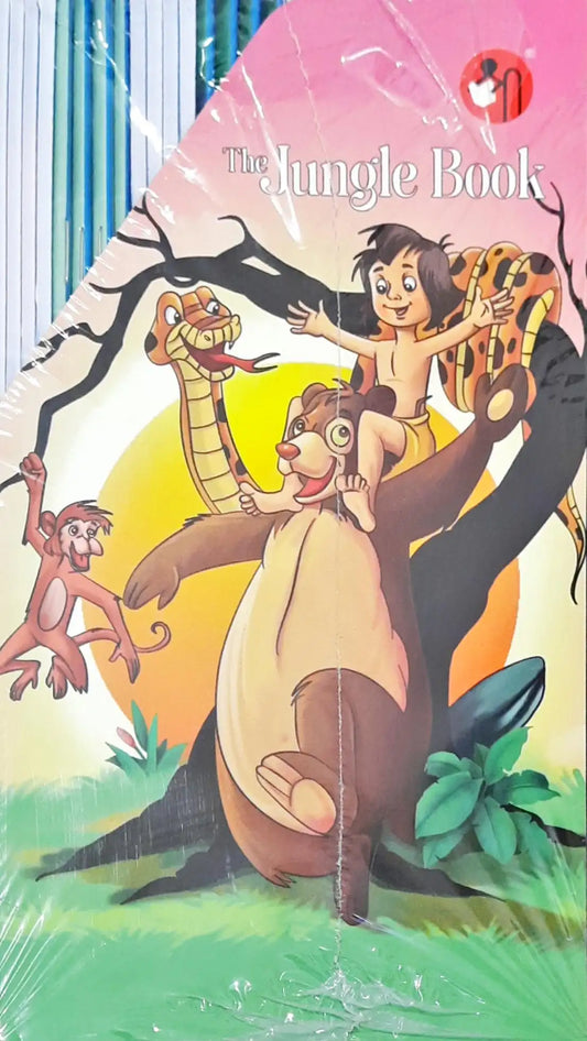 15 Stories The Jungle Book Series - Set of 8 Titles x 4 - 32 Books Box Set