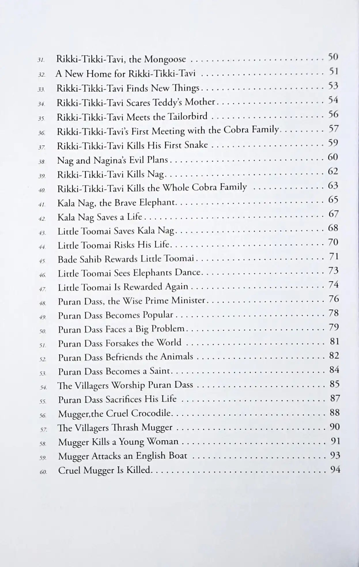 Timeless Fables : Kala Nag, the Brave Elephant and Other Stories (60 Stories)