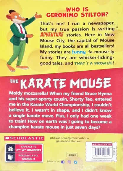 Geronimo Stilton #40 The Karate Mouse (N)