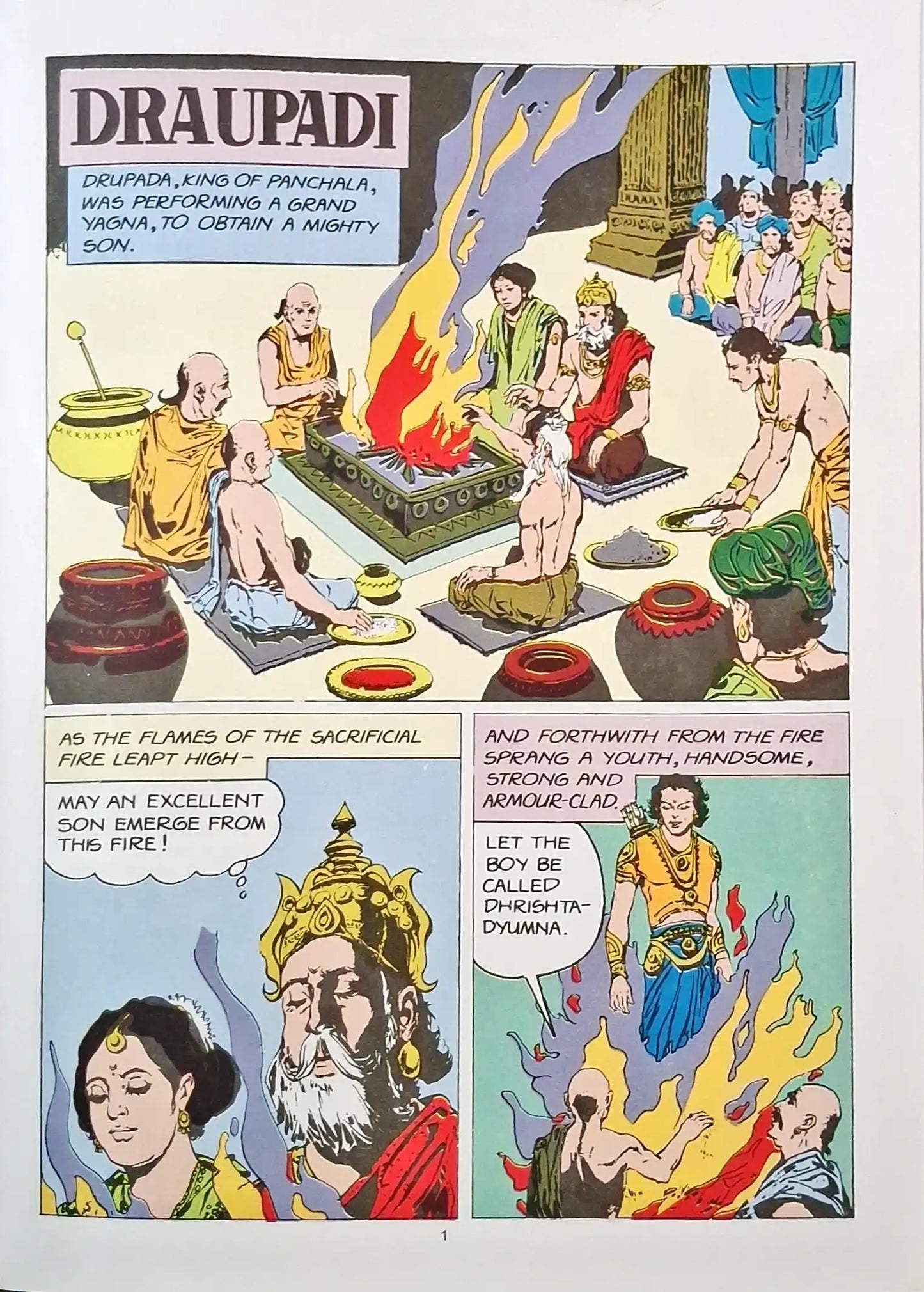 The Kuru Clan 5 In 1 : Amar Chitra Katha Vol. 1034 | Hardcover (P)