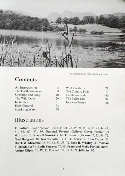 The Lake Poets An Illustrated Selection of Verse (P)