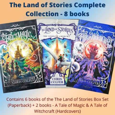 The Land of Stories 8 Books Set (Complete Collection)