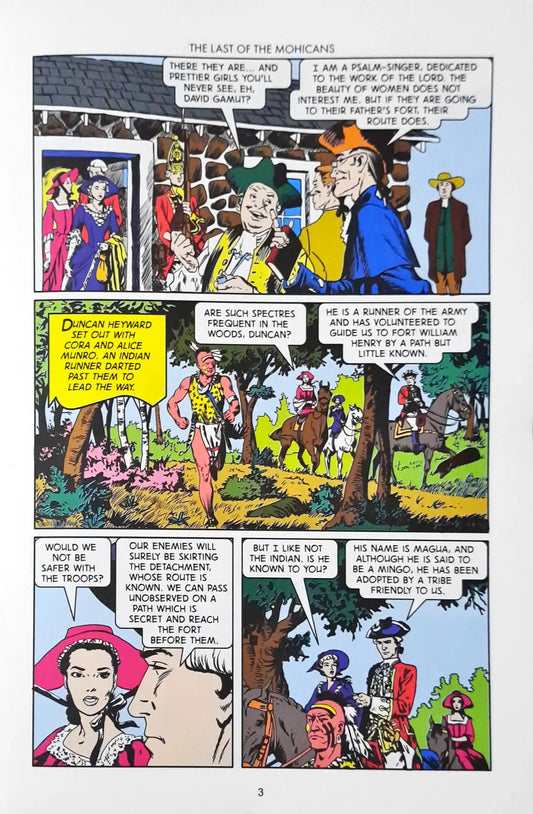 The Last of the Mohicans : Classics Illustrated No. 4