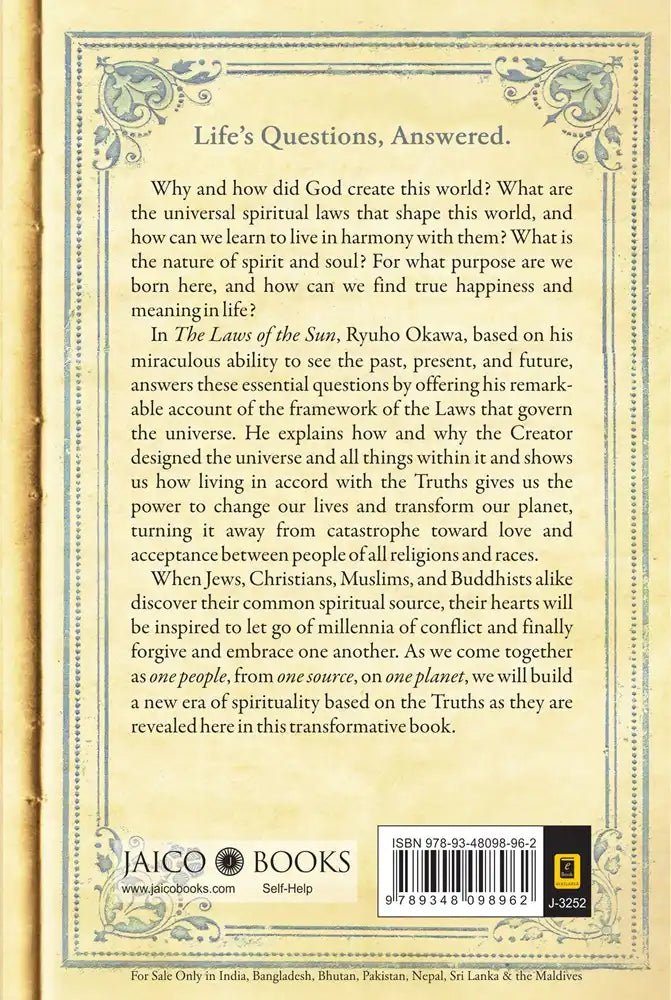 The Laws Of The Sun
