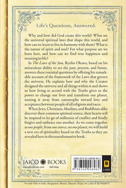 The Laws Of The Sun