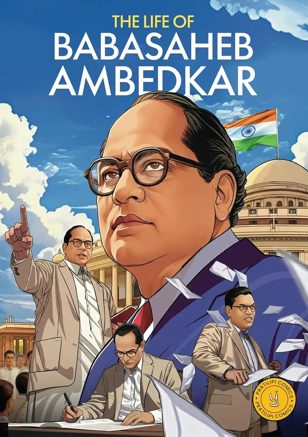 The Life Of Babasaheb Ambedkar : Classic Indian Stories (Comic)