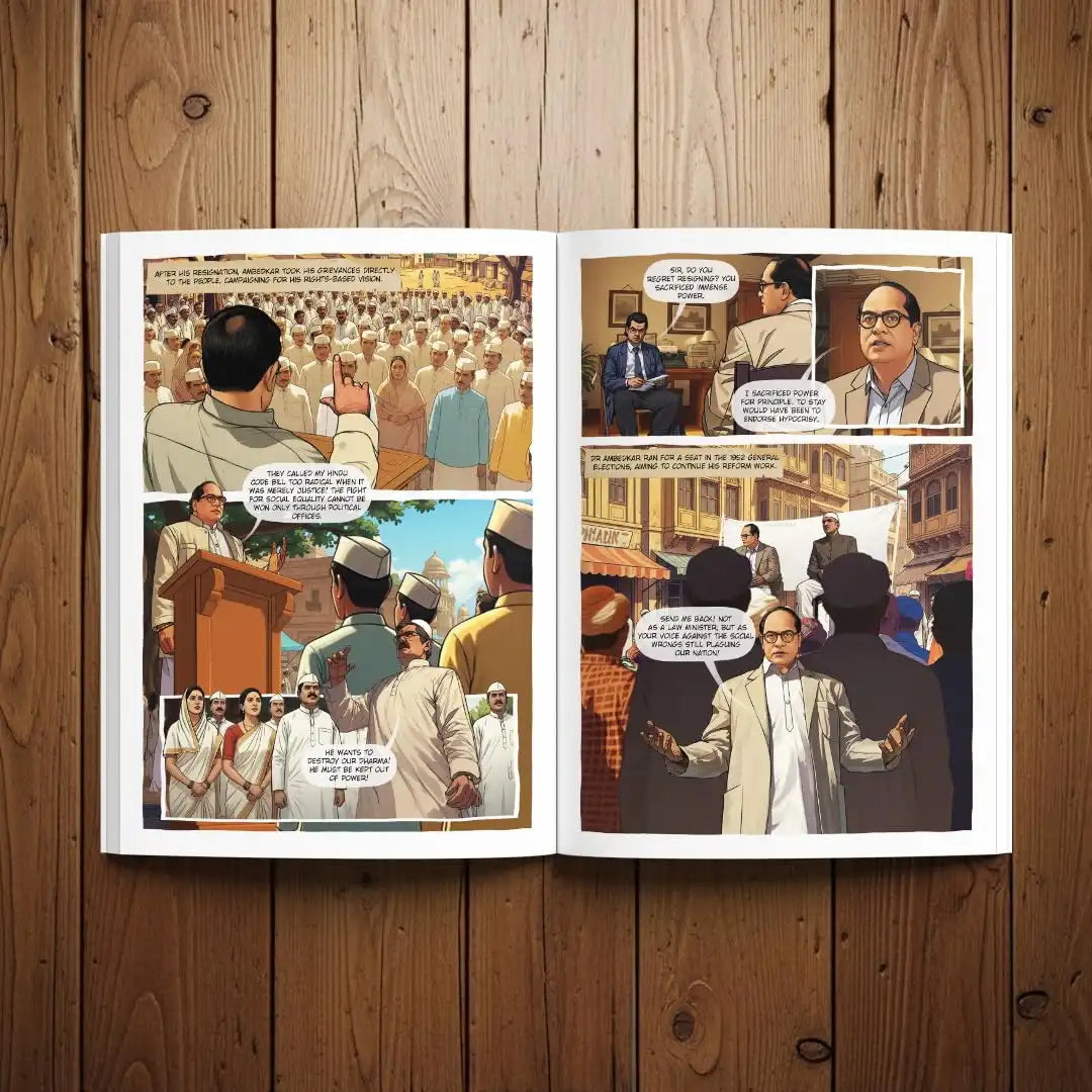 The Life Of Babasaheb Ambedkar : Classic Indian Stories (Comic)