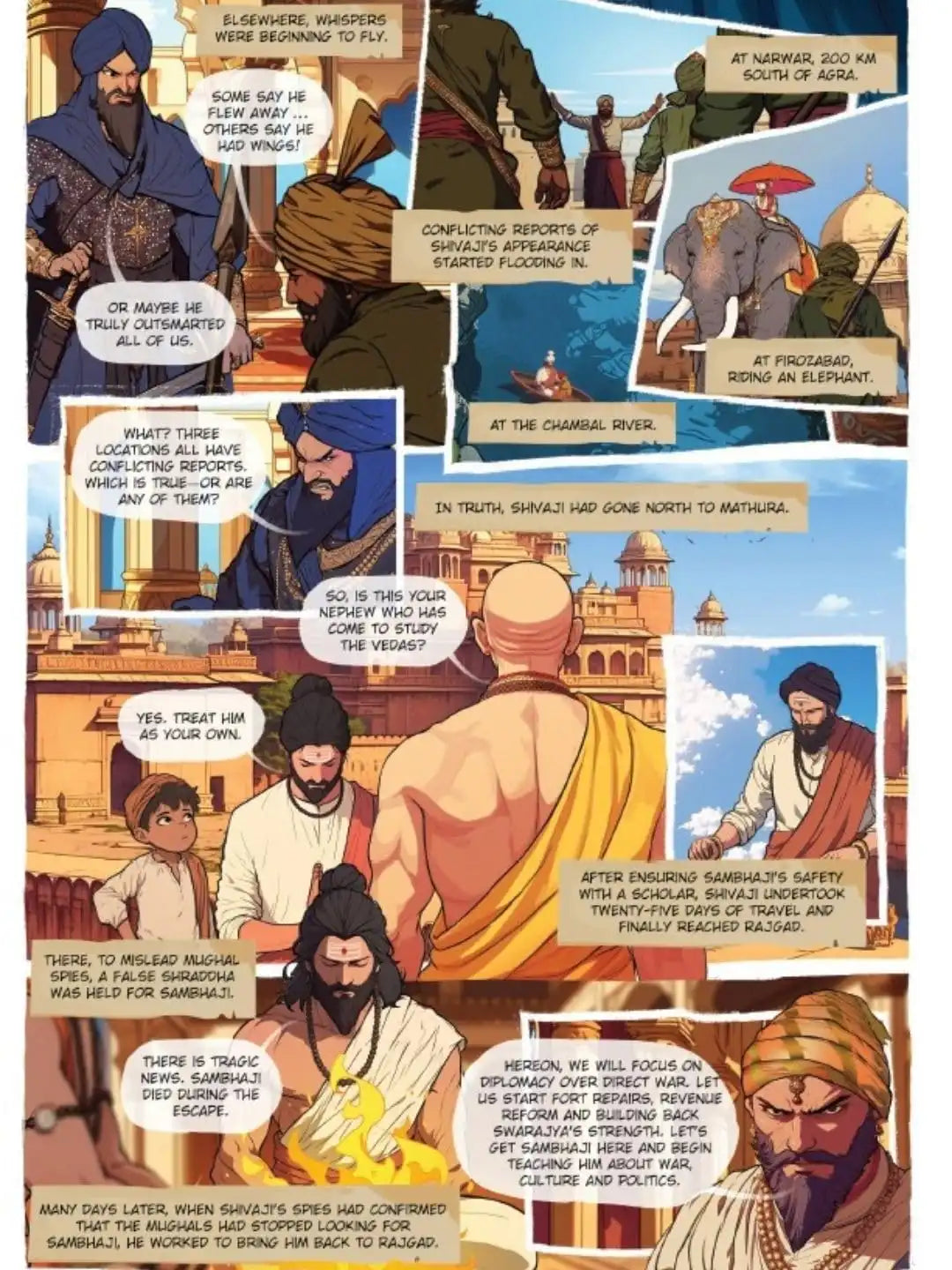 The Life Of Chhatrapati Shivaji : Classic Indian Stories