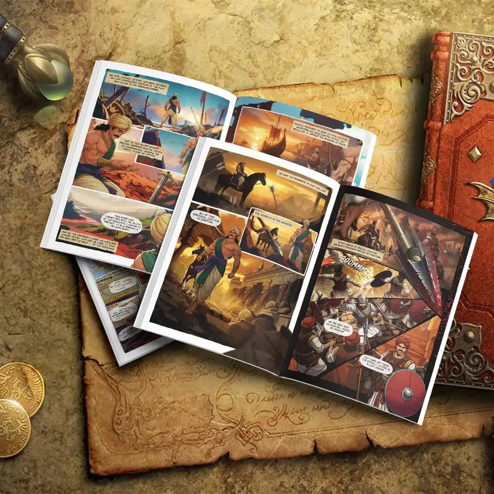 The Life Of Emperor Ashoka : Classic Indian Stories (Comic)