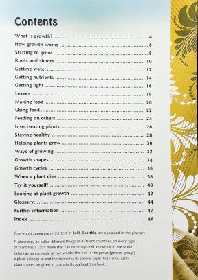 The Life of Plants Plant Growth