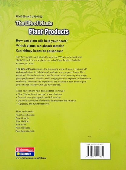 The Life of Plants Plant Products