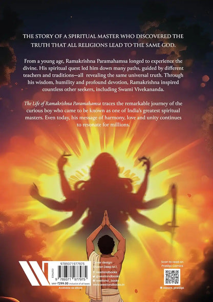 The Life Of Ramakrishna Paramhamsa : Classic Indian Stories (Comic)