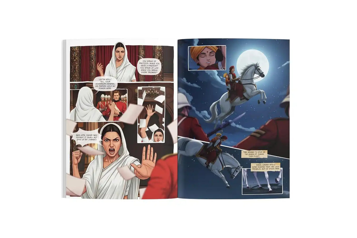 The Life Of Rani Lakshmi Bai : Classic Indian Stories