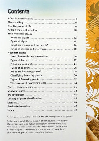 The Life of Plants Plant Classification