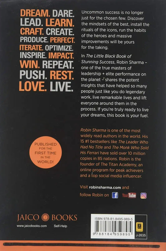 The Little Black Book For Stunning Success