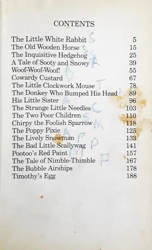 Popular Rewards : The Little White Rabbit And Other Stories (HC) (P)