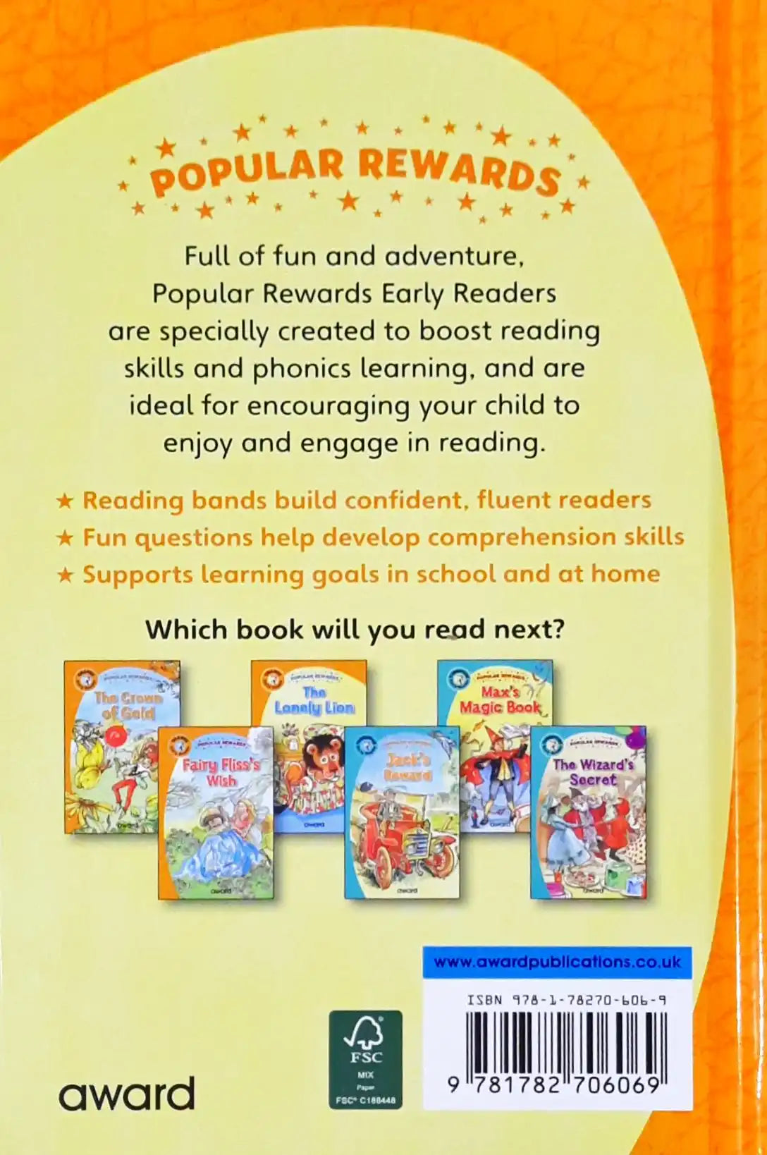 The Lonely Lion : Popular Rewards - Orange Early Reader