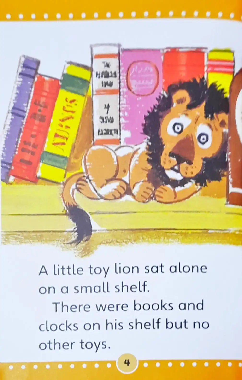 The Lonely Lion : Popular Rewards - Orange Early Reader