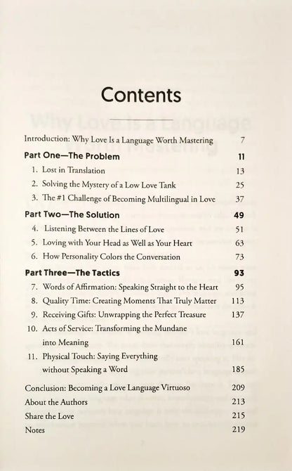 The Love Language That Matters Most