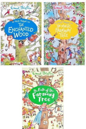 The Magic Faraway Tree Set of 3 Books The Enchanted Wood The Magic Faraway Tree The Folk Of The Faraway Tree