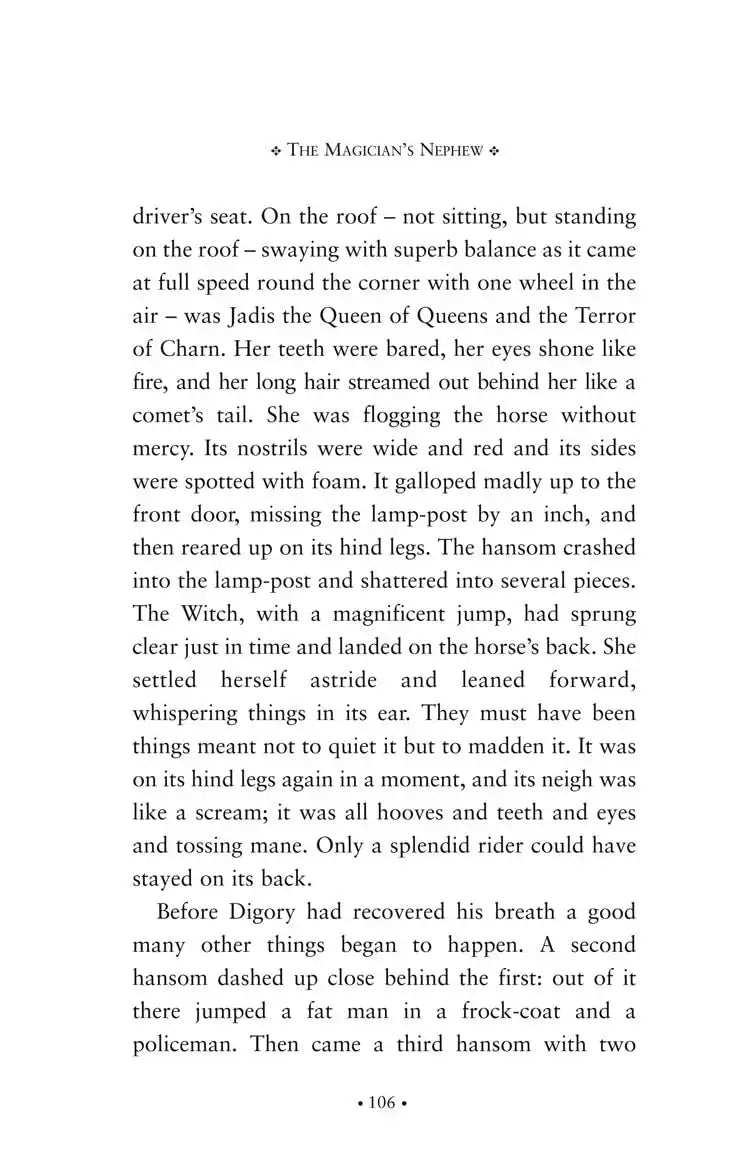 The Chronicles of Narnia #6 : The Magician’s Nephew