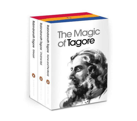 The Magic of Tagore Box Set of 3 Books Home and The World Choker Bali Gitanjali