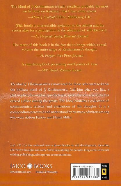 The Mind Of J. Krishnamurti