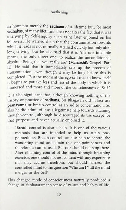 The Mind of Ramana Maharshi