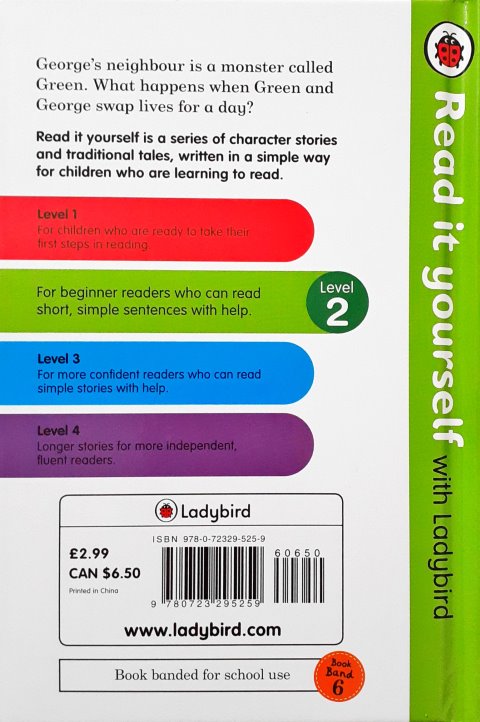 Read It Yourself With Ladybird Level 2 The Monster Next Door