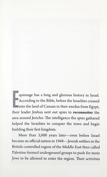 The Mossad and Other Israeli Spies - Spies around the World Series