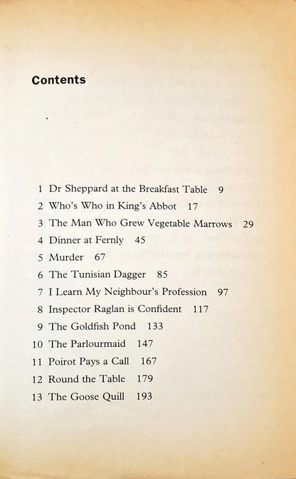 Hercule Poirot #4 : The Murder of Roger Ackroyd (P)