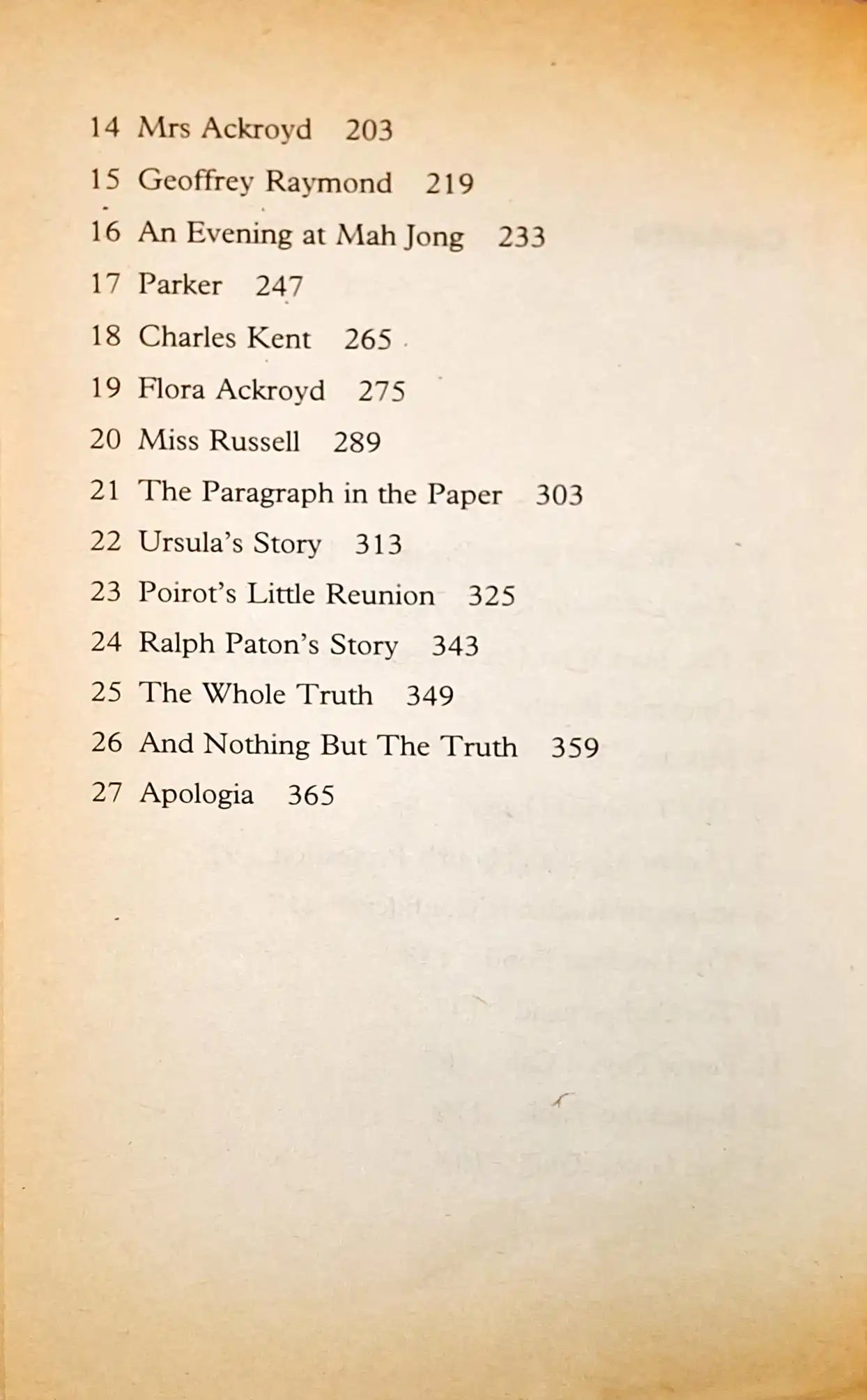 Hercule Poirot #4 : The Murder of Roger Ackroyd (P)