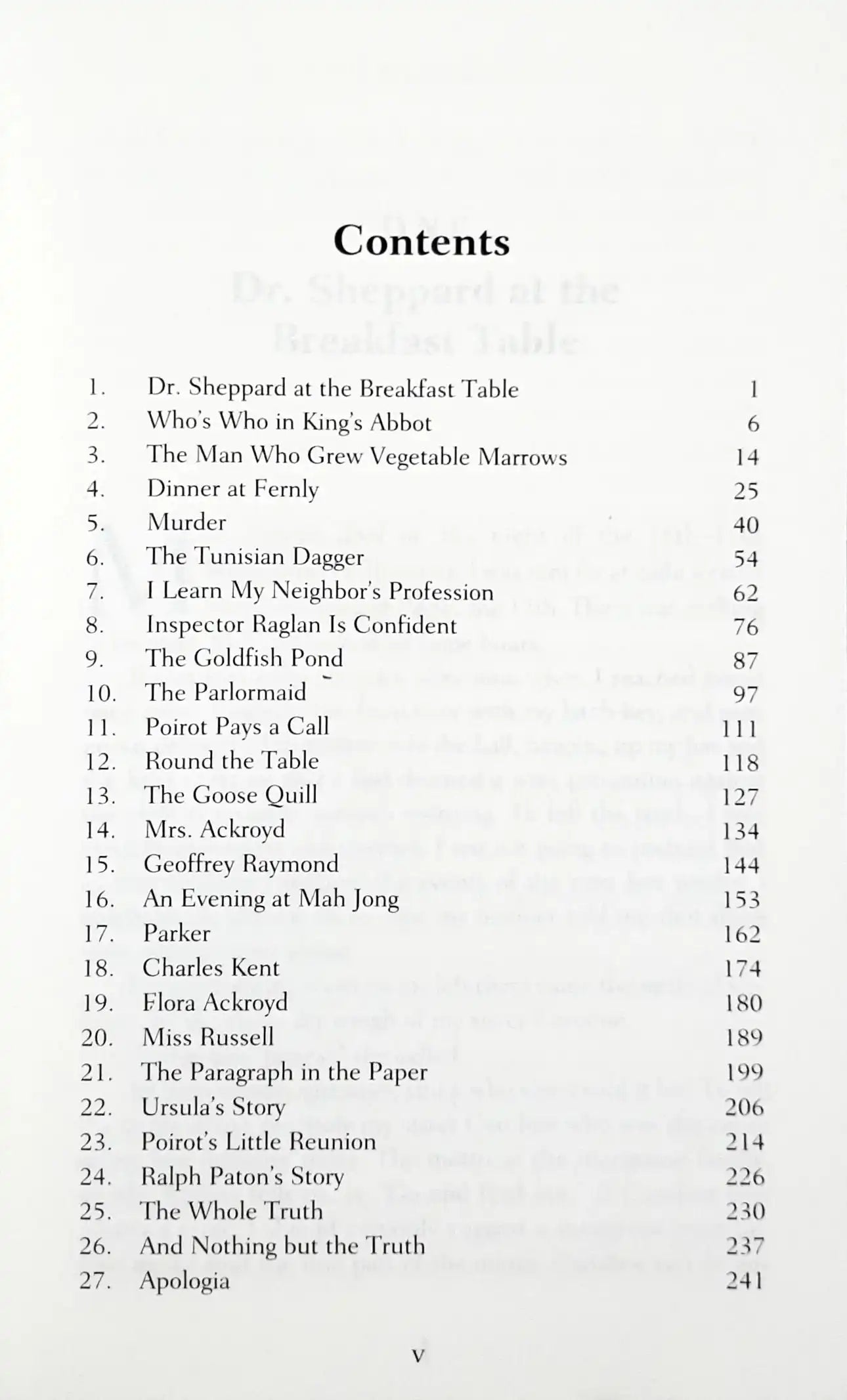 Hercule Poirot #4 : The Murder of Roger Ackroyd